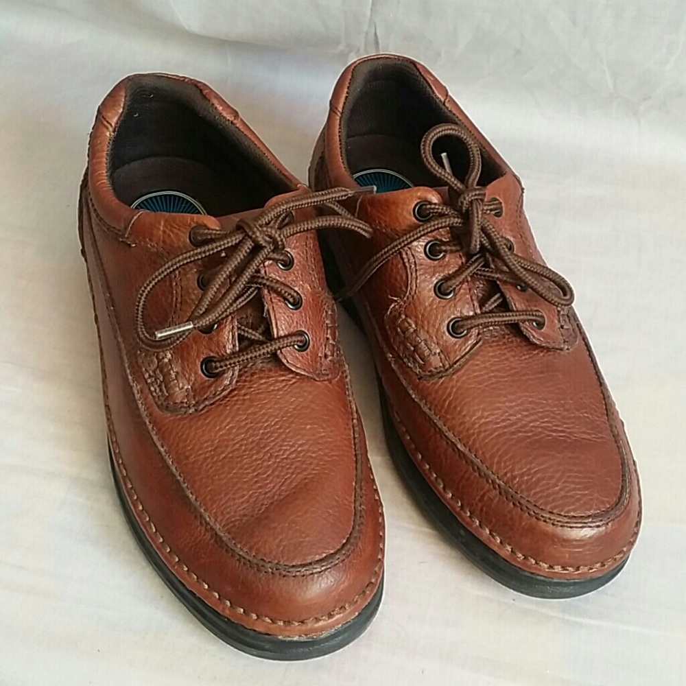 NUNN BUSH Comfort Gel Shoes Brown 9.5 W Leather